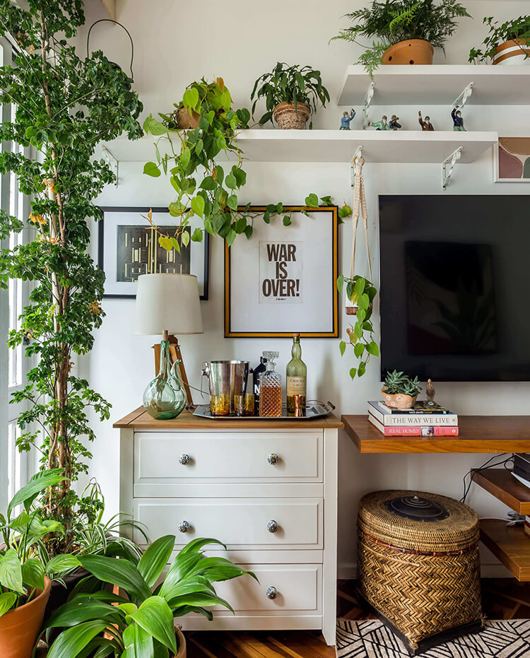 apê-alugado;decor-de-alugado;decor-afetivo;estilo-boho;decor-boho-afetivo:colab-arquitetura  